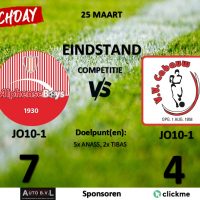 Competitie wedstrijd Alphense Boys JO10-1 - Cabauw JO10-1