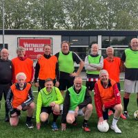 Geslaagde reünie én succesvolle start Walking Football