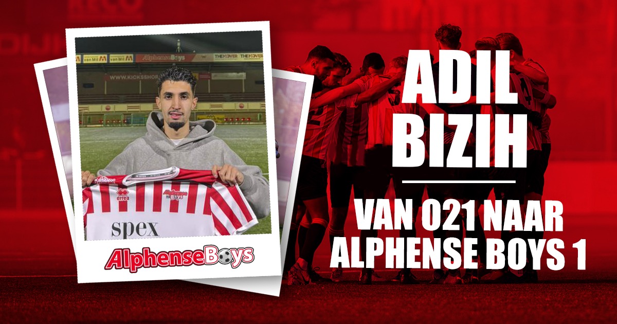 Van AVV Alphen 1 naar Alphense Boys O21 en volgend seizoen in Alphense Boys 1