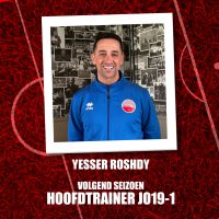 Yesser Roshdy nieuwe hoofdtrainer Alphense Boys O19-1