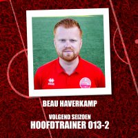 Beau Haverkamp groeit door als hoofdtrainer in jeugdopleiding