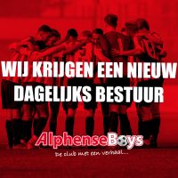 Nieuwe voorzitter, secretaris en penningmeester voor Alphense Boys