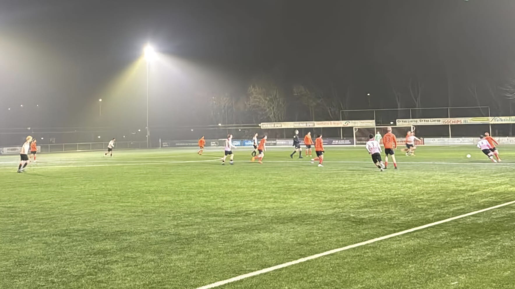 Nipte oefennederlaag Alphense Boys 1/O21 tegen Katwijk