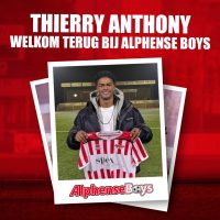 Tweede versterking Alphense Boys 1: Thierry Anthony keert terug