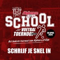 Schoolvoetbaltoernooi 2026 wederom bij Alphense Boys